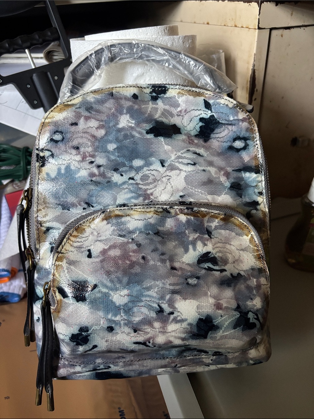 Elle Jae Gypset Floral Print Mini Backpack - Multicolor NWT Posh-465